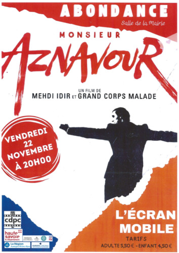 Couverture de Cinéma : Monsieur Aznavour